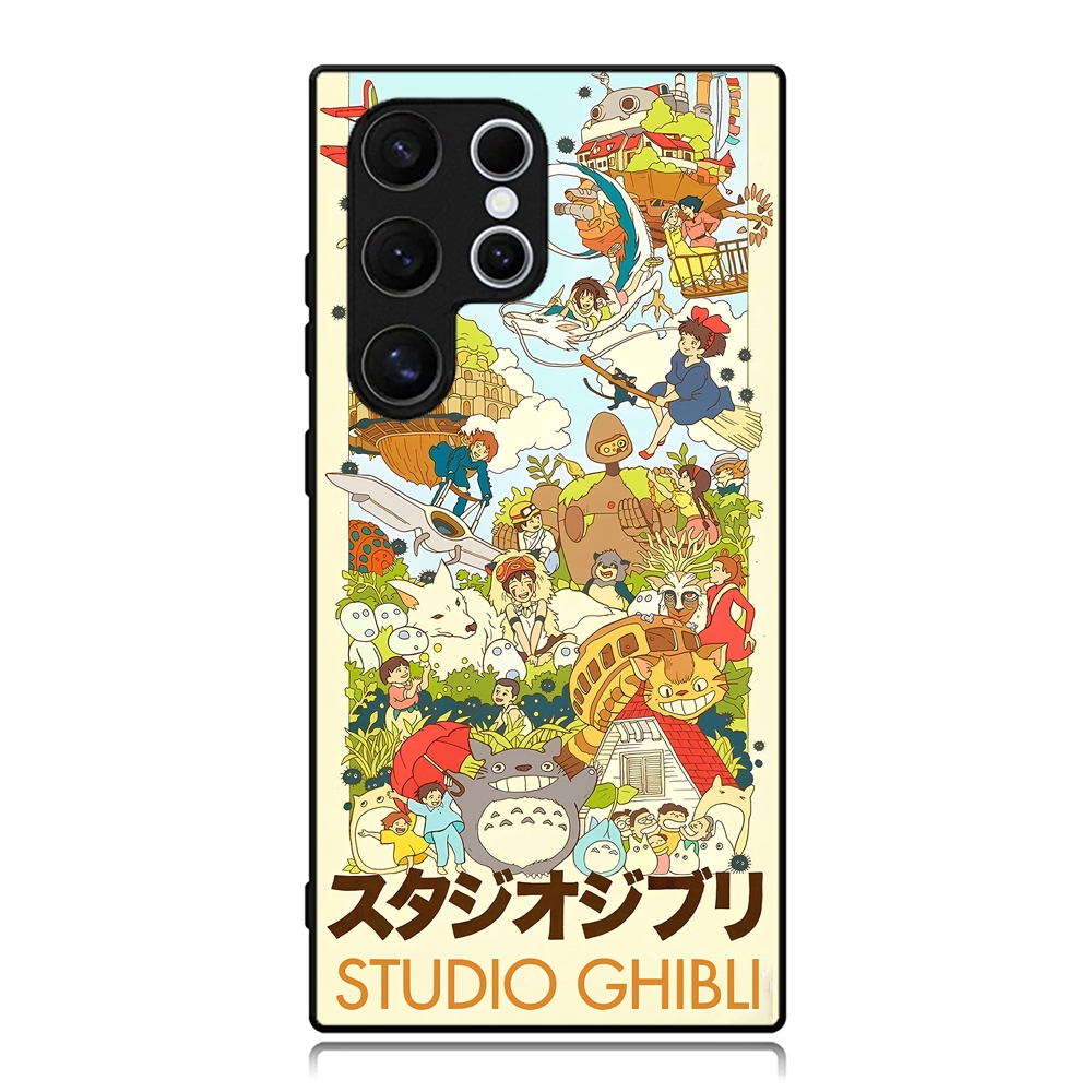 เคส Samsung S25 S24 S23 S22 S21 S20 Ultra Plus Fe Edge softcase Custom Studio GHIBLLI