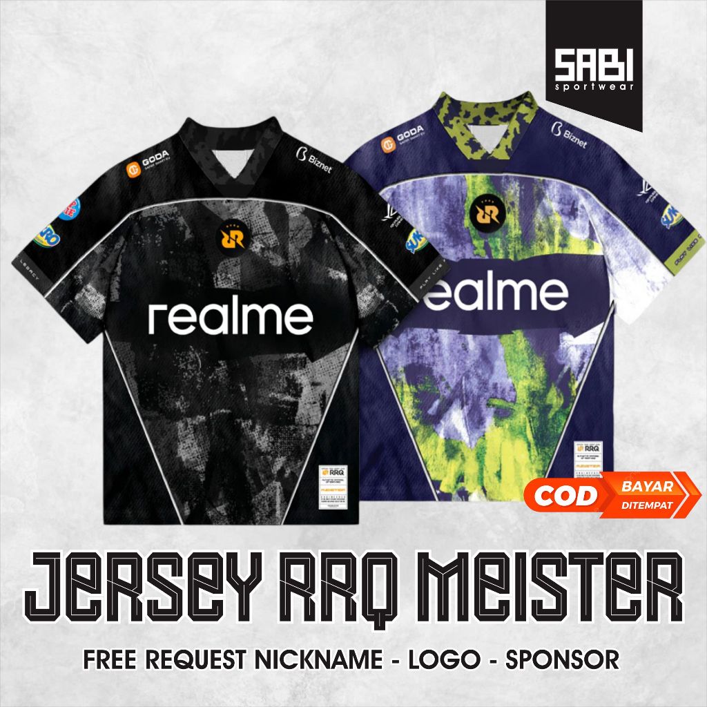 RRQ EWC 2025 Jersey ฟรีชื่อนิคแบบกําหนดเอง
