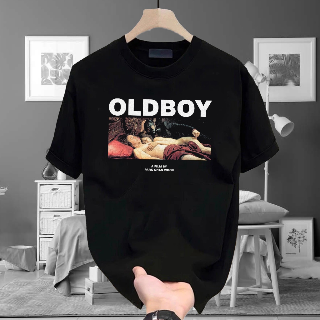 เสื้อยืด Distro Clothes 24s 200 Gsm เสื้อยืด Unisex เสื้อยืดภาพยนตร์ Oldboy