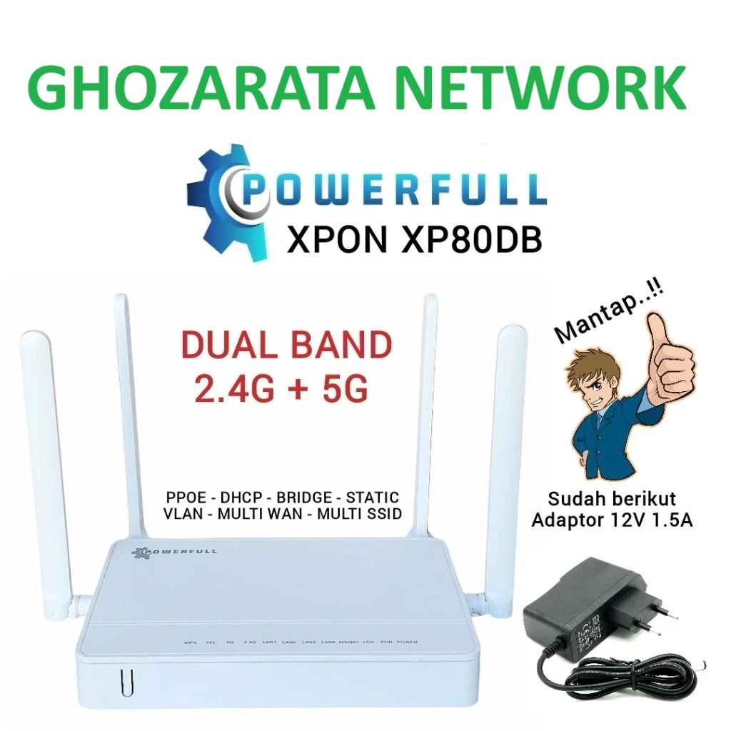 XPON DUALBAND POWERFULL XP80DB