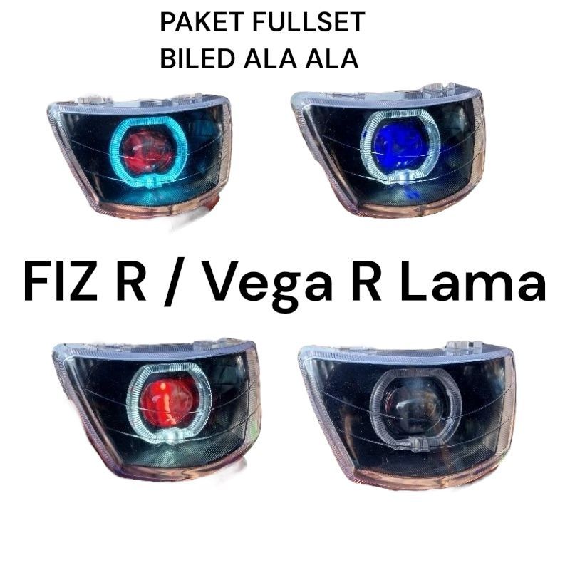 Full Set Front Reflector Package Fiz R Pnp Vegar R Lama Full Set Bild Ala Ala Ala 2.5 นิ้ว Super Bri