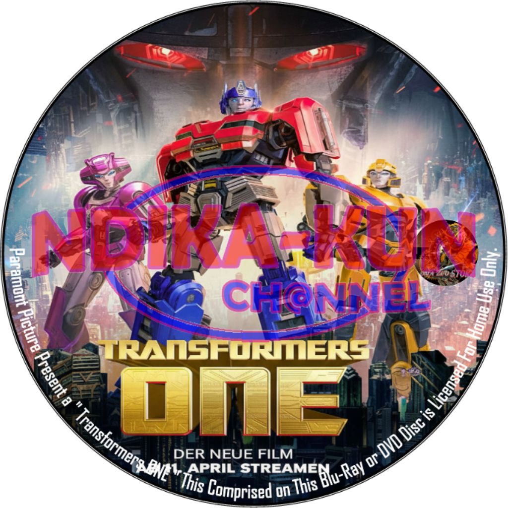 Transformers ONE Subtitle อินโดนีเซีย DVD Cassette