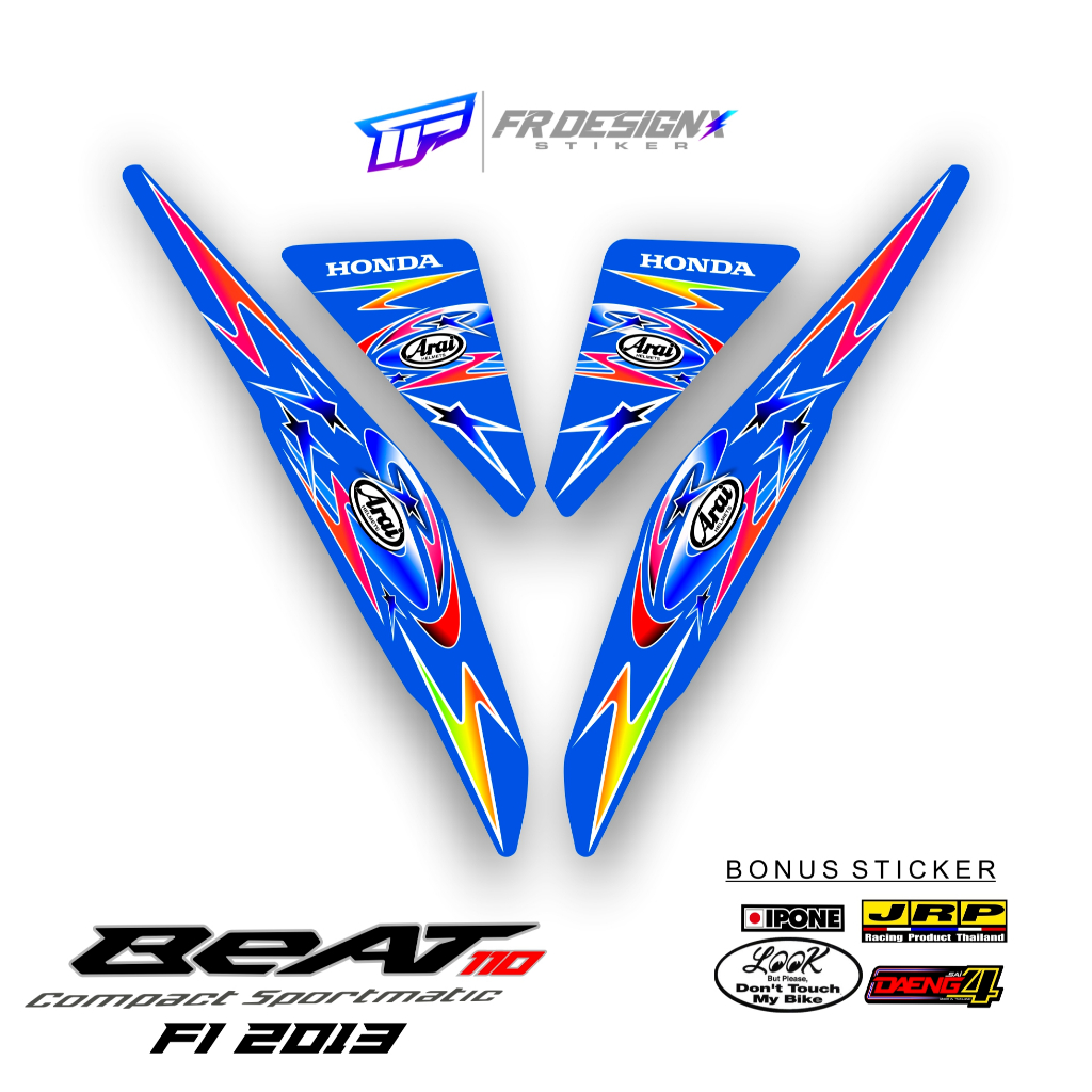 HONDA BEAT FI 2013 MTF NAKANO RABBIT / FRDESIGNX / แถบดัดแปลง