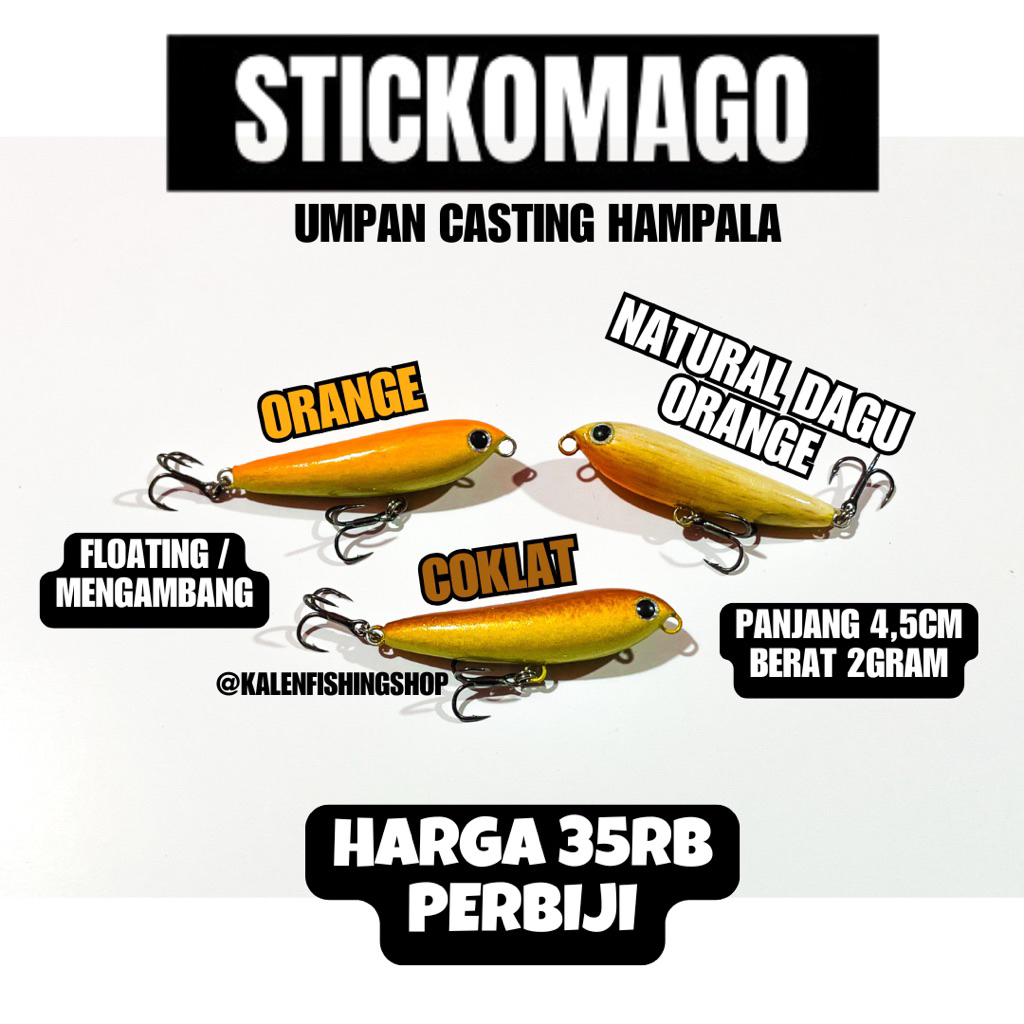 STICKOMAGO KALEN / HAMPALA CASTING BAIT