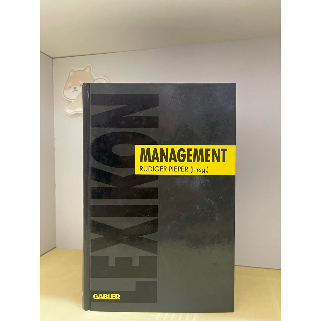 LEXIKON MANAGEMENT RUDIGER PIEPER HERAUSEBER BOOK