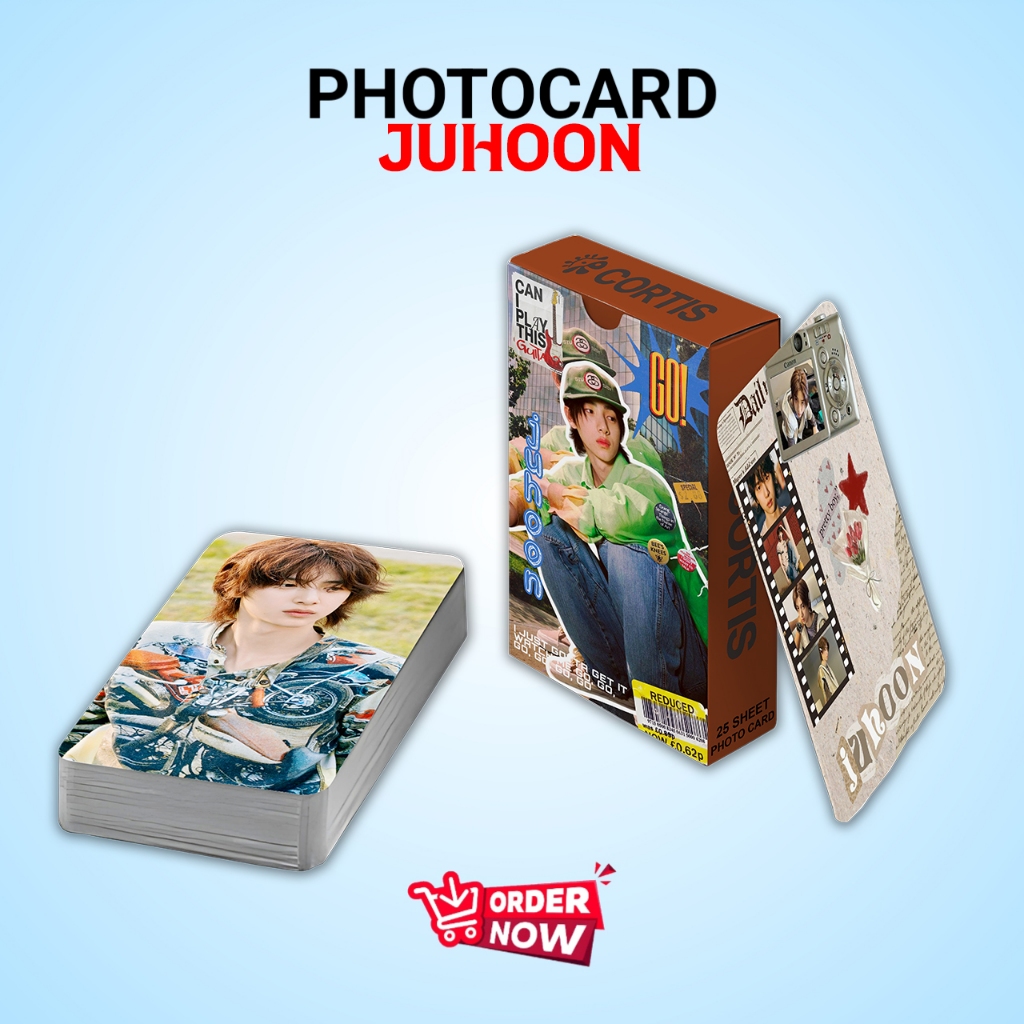 JUHOON KPOP CORTIS PREMIUM PHOTOCARD SET ฟรีกล่อง