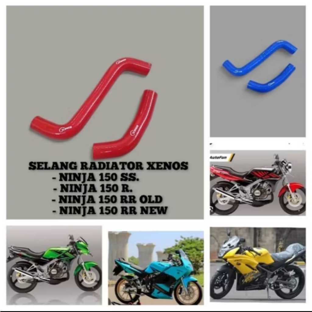 ท่อหม้อน้ํา XENOS Ninja 150 SS ninja 150 R ninja 150 RR เก่า/ใหม่ AM88