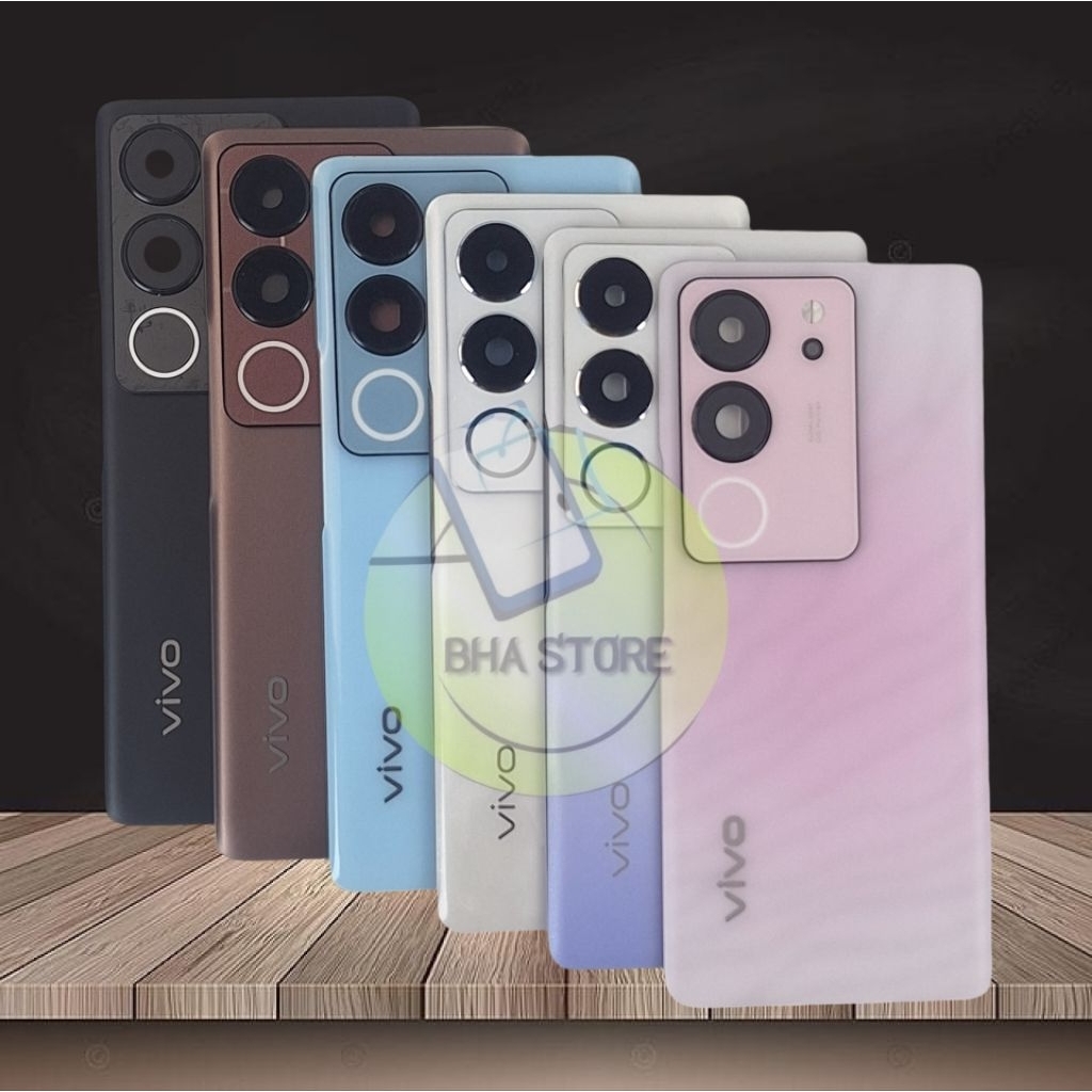 BACKDOOR + วงแหวนกระจกกล้อง - BACKCOVER - ฝาหลัง VIVO V29 5G
