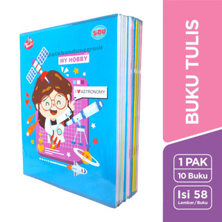 Buku Tulis SIDU 58 Lembar (10pcs)