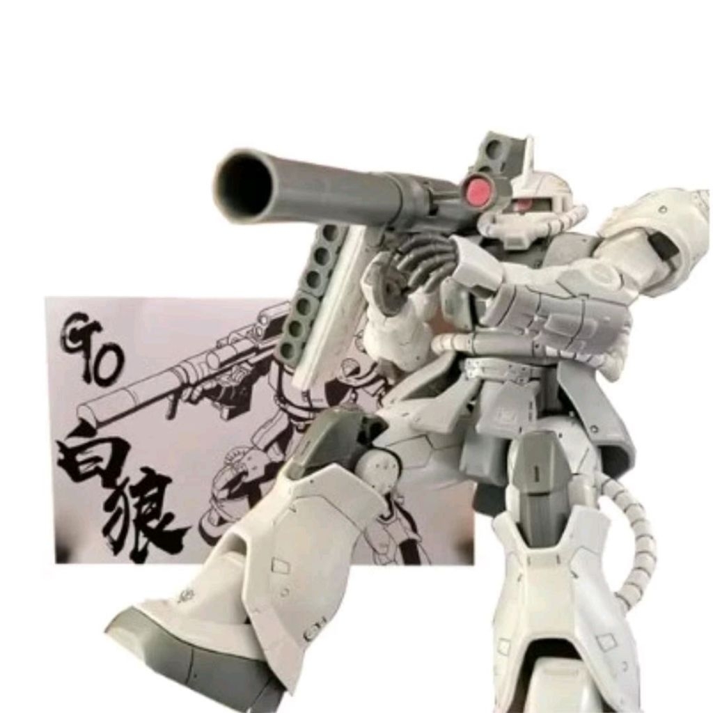 Jms Gto Zaku White version 1/144 model kit