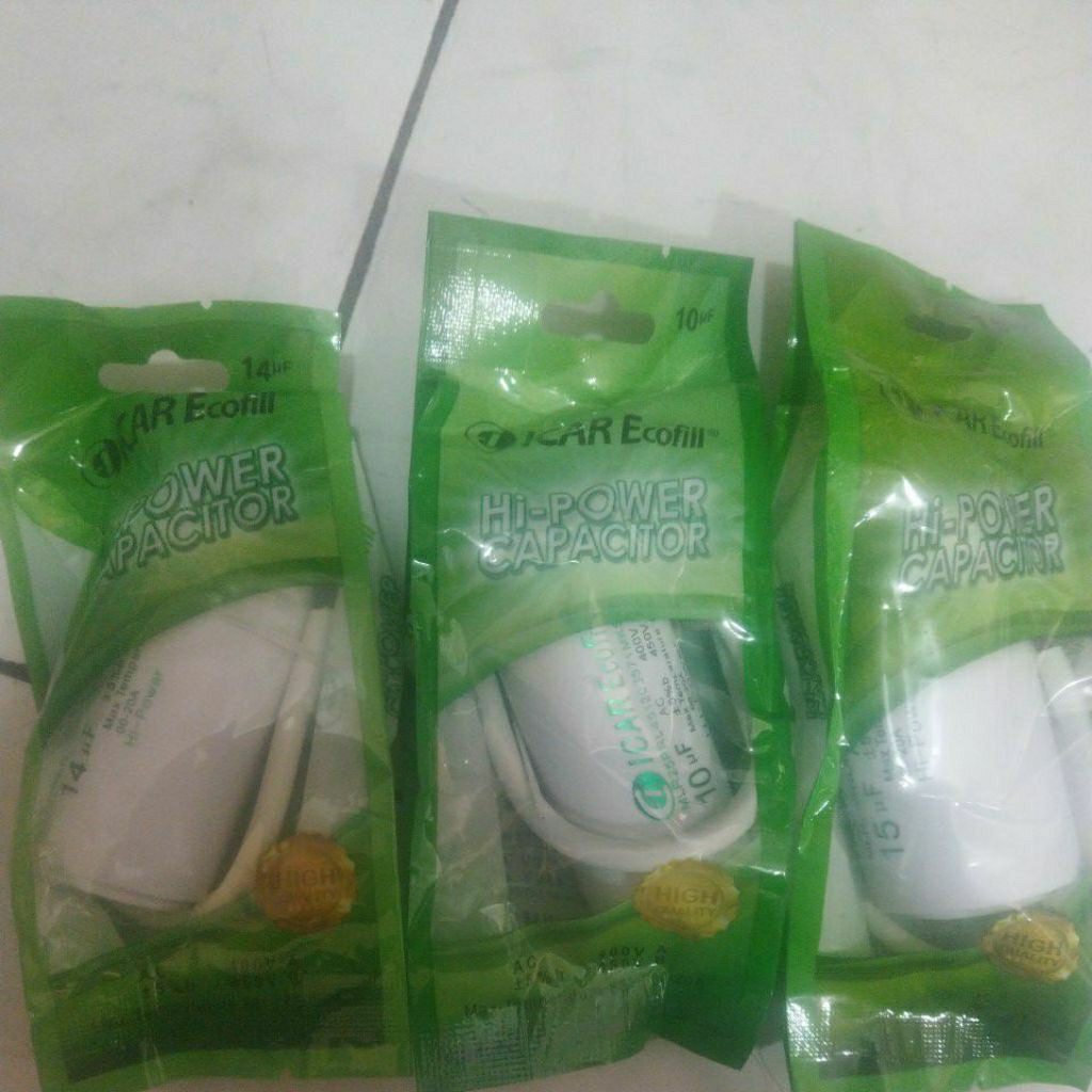 แคป icar 10uf 450V/ 14uf 450V/ 15uf 450V