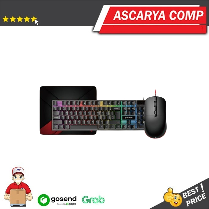 Fantech 3 in 1 Combo P31 Gaming Keyboard Mouse Mousepad เวอร์ชันใหม่ (P31 Hero Bundle)