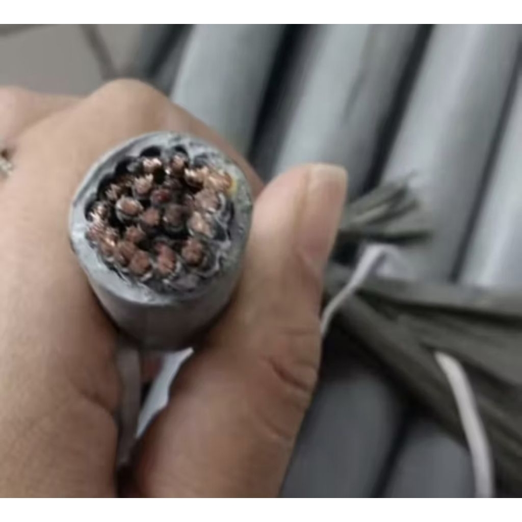 YSLY 21x0.75 mm2 Delta Grey Cable 21 x 0.75 mm2 Delta Screenless Control Cable