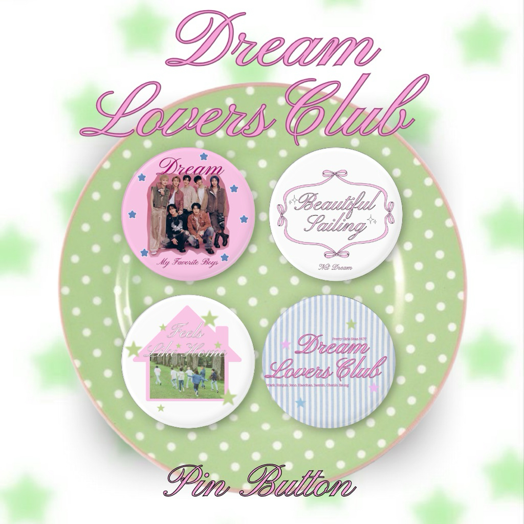 Pin Button SM group fanmade 4.4 ซม