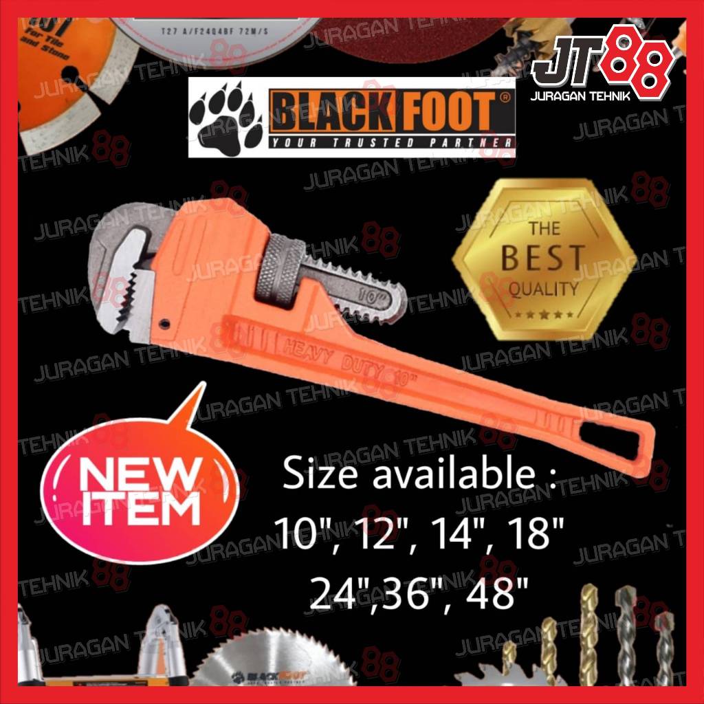 BLACKFOOT 24" PIPE WRENCH / HEAVY DUTY PIPE WRENCH