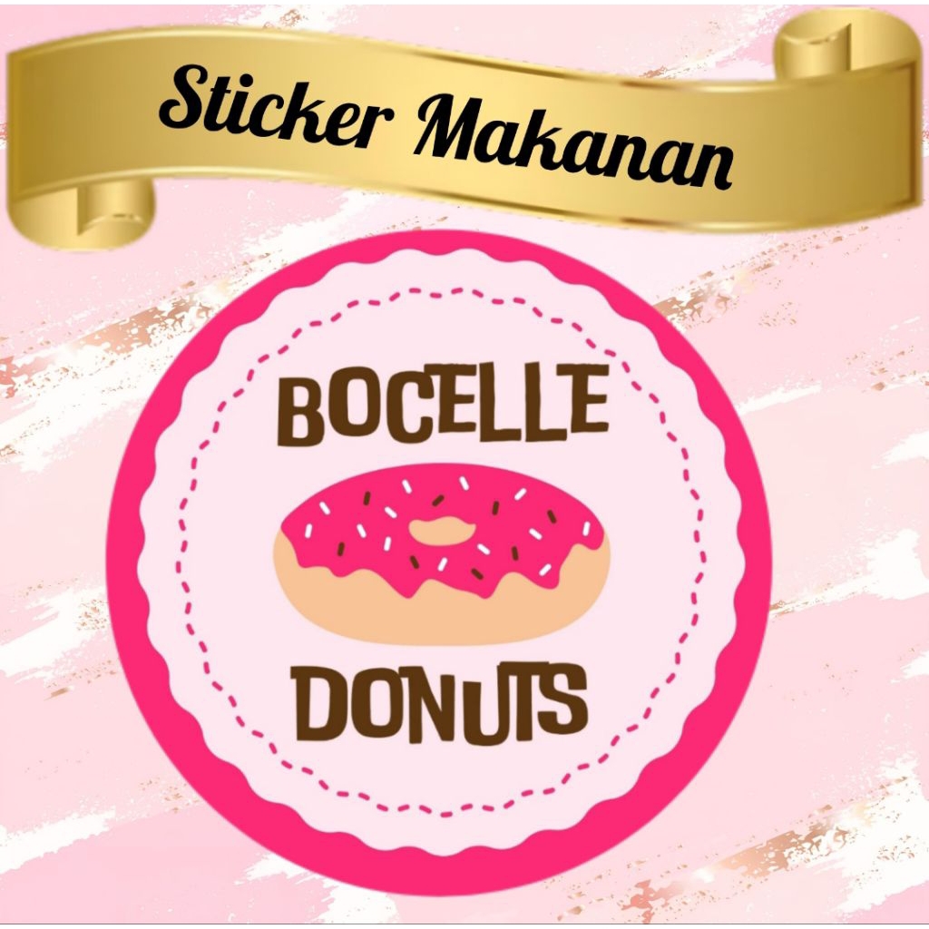 สติ๊กเกอร์ผลิตภัณฑ์ DONUTS / DONUTS