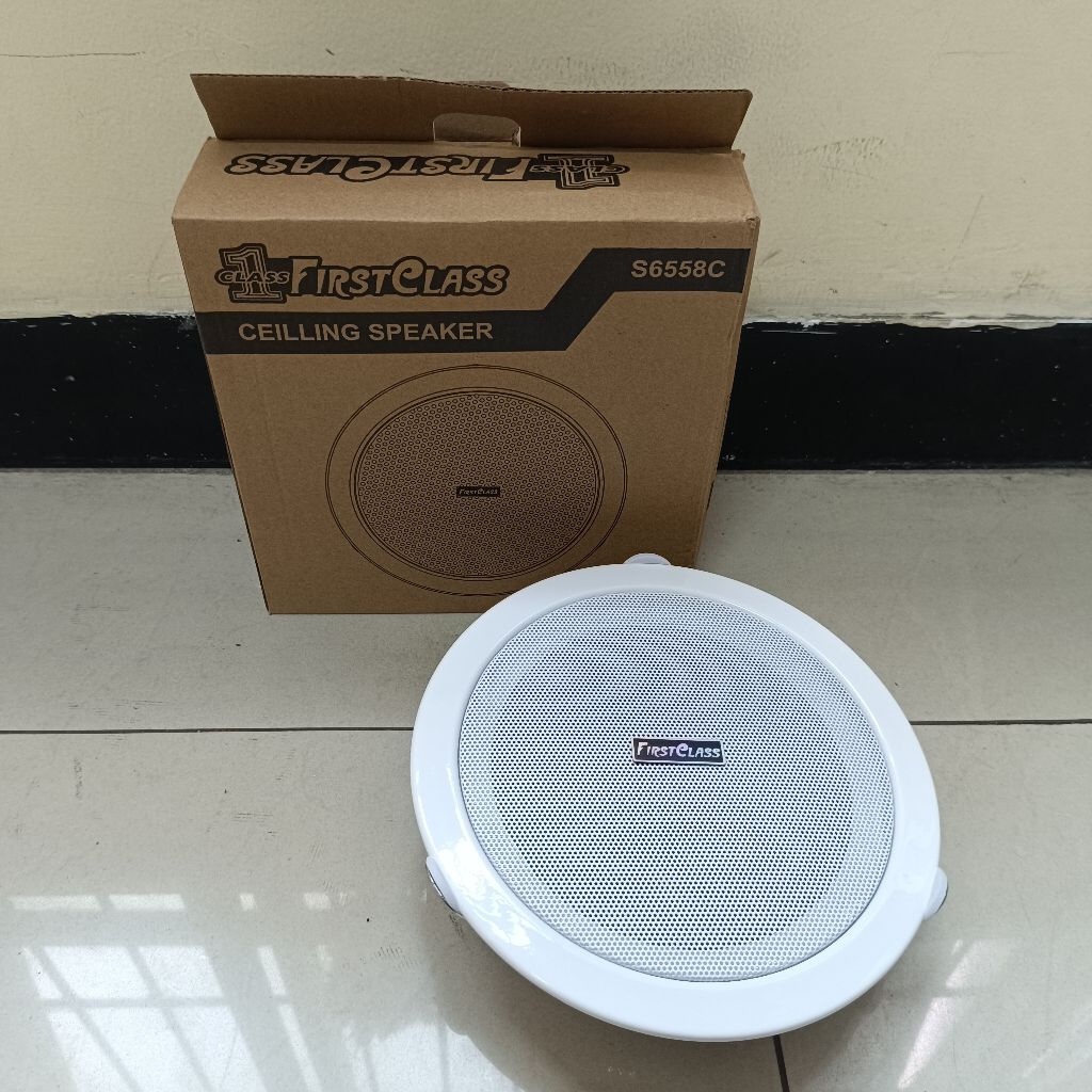 FirstClass S6558C ลําโพงเพดาน Original อย่างเป็นทางการรับประกัน FirstClass ลําโพงเพดานประเภท S 6558 