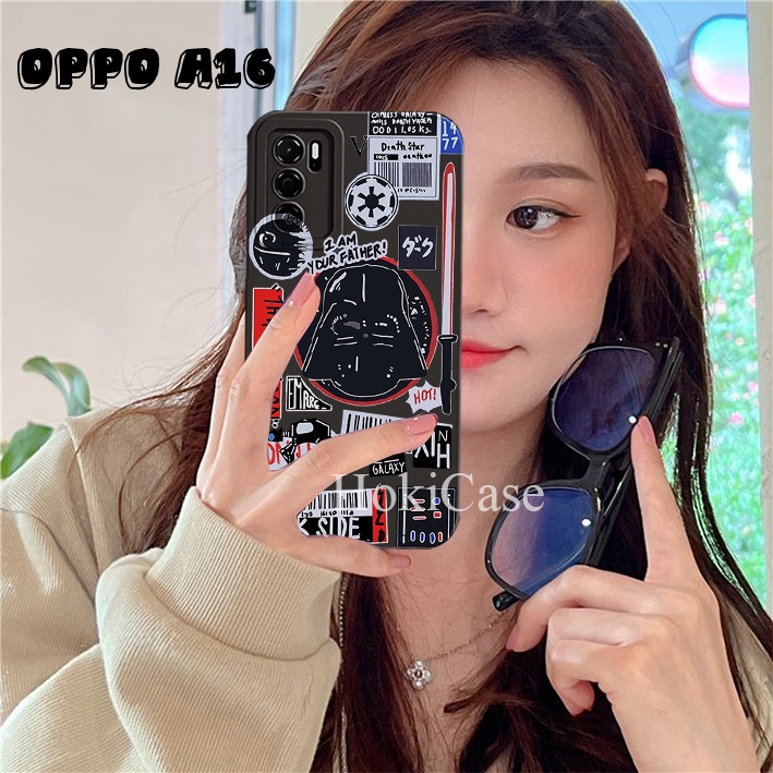 Oppo A16 softcase - เคส Oppo A16s - เคส Oppo A54s เคสซิลิโคนแฟชั่น kerian[HC13]