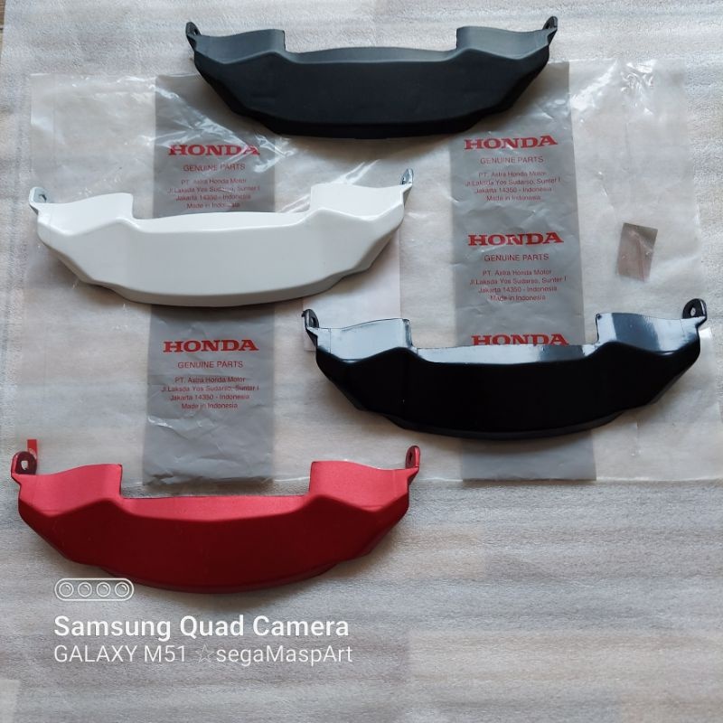 MERAH ฝาครอบตรงกลางด้านหน้าฝาครอบคาง PCX 150 K97 2018 - 2020 สีดําสีน้ําตาล Matte Red Matte White Blue Matte Black Matte Gold