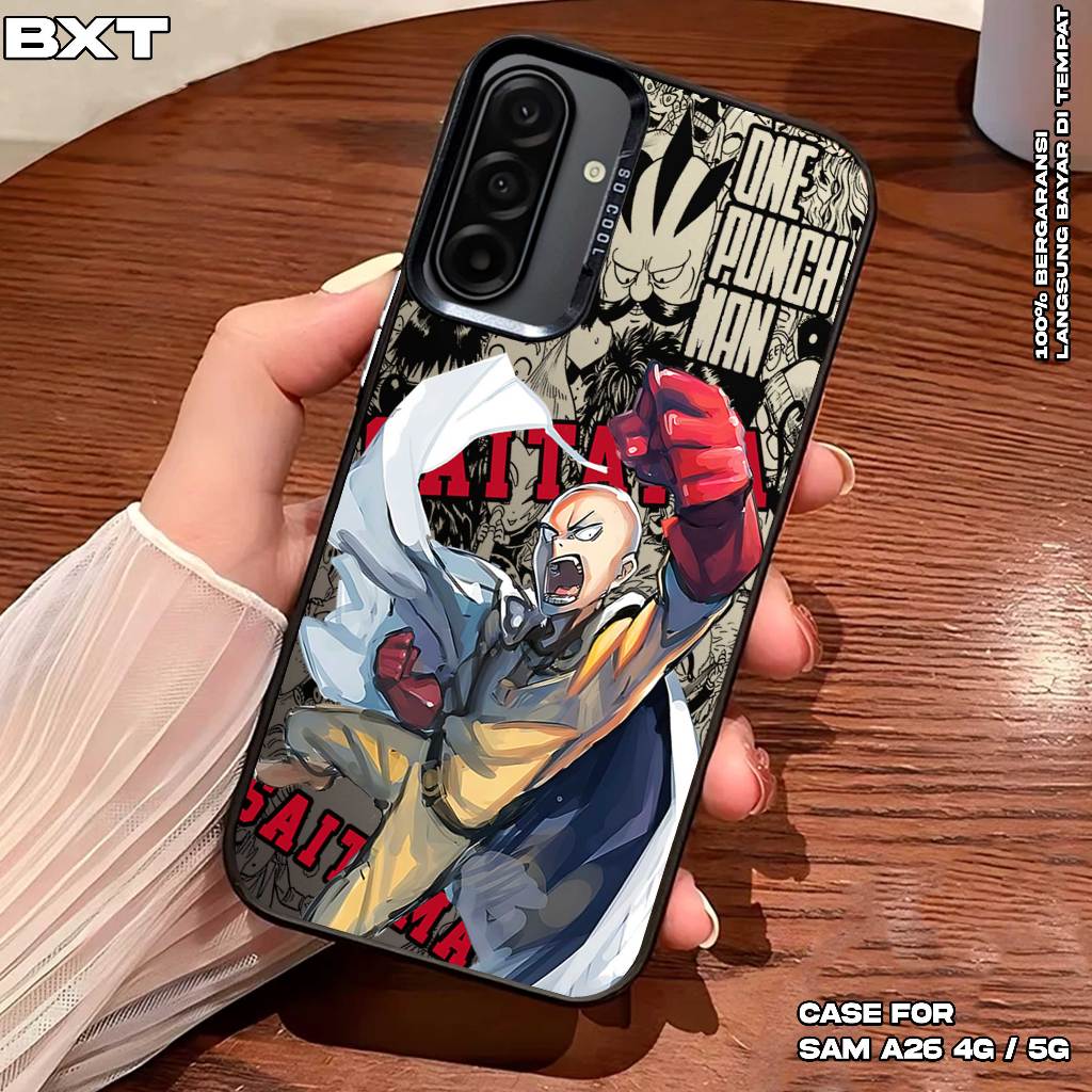 CASE SAMSUNG A26 4G / 5G - SO COOL HOLOGRAM PREMIUM - OPM Motif - Softcase HYBRID IMD PLATE Mens Wom