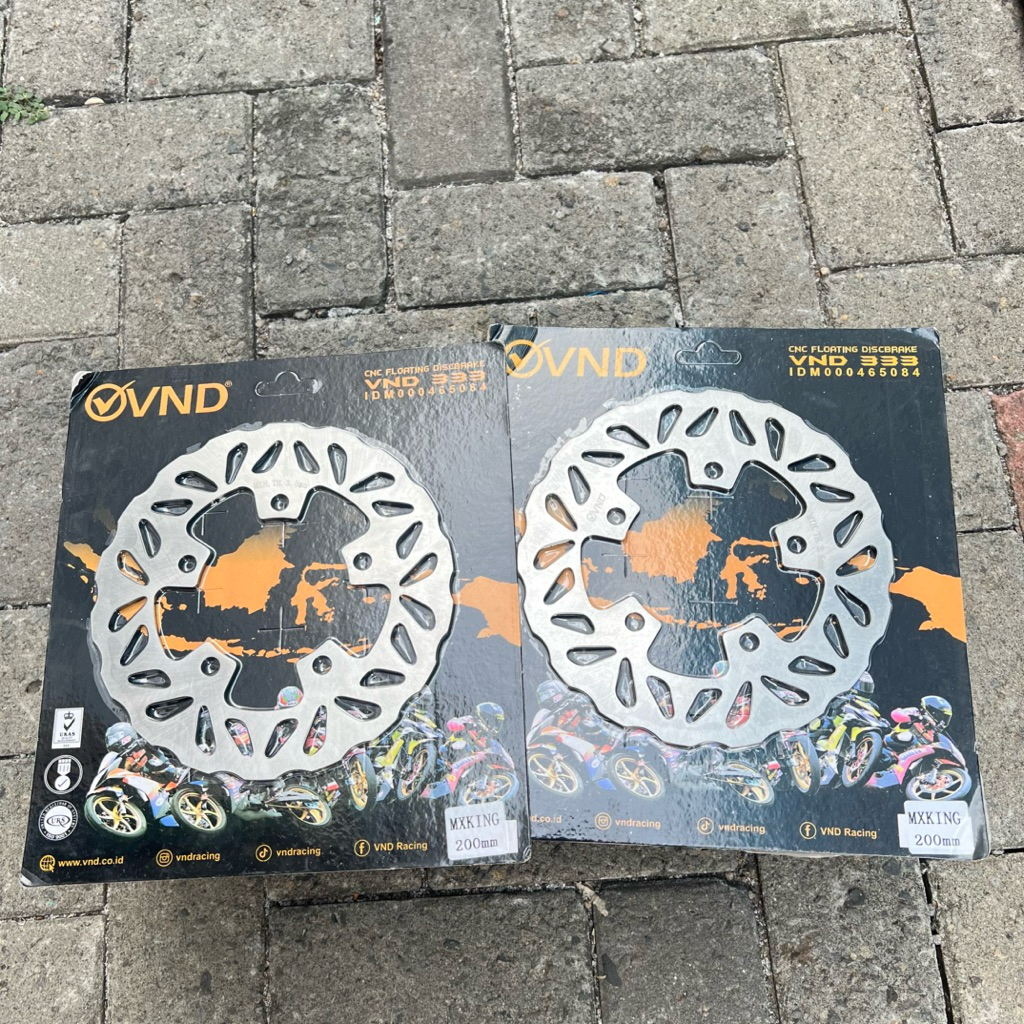 แผ่นดิสก์ด้านหลัง MX KING VIXION ใหม่ VND AK 330 WIDTH 200 มม.