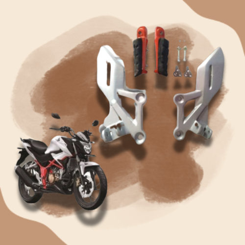 Footstep CB150R Step CB150R Postep CB150R พักเท้าหน้า CB150R ขั้นตอนหน้า CB150R หนึ่งชุด