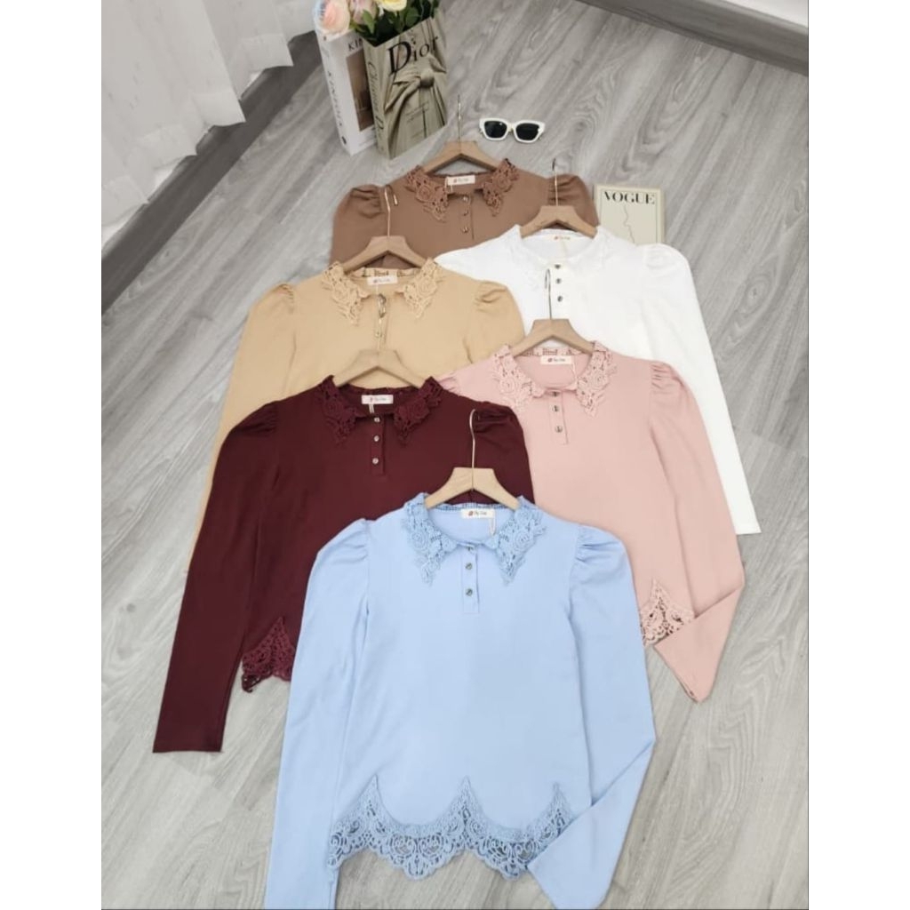 B7117 | เสื้อยืดผู้หญิง PREMIUM IMPORTED TOP