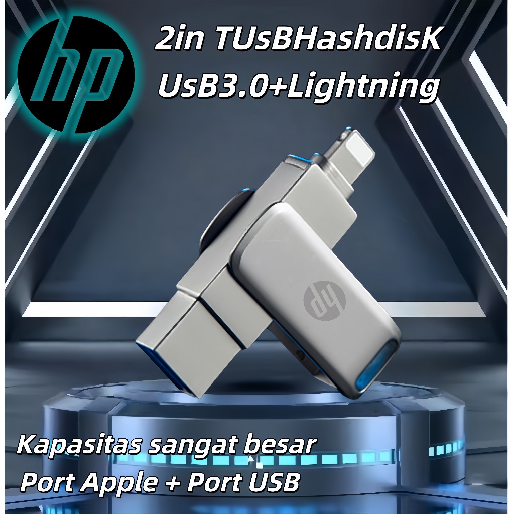 HP U701 1TB OTG Flashdisk - Super Fast USB 3.0 - เข้ากันได้กับ iPhone, iPad, iOS, แล็ปท็อปและพีซี
