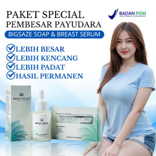 BREAST SERUM Pembesar Payudara Pengencang Payudara Ampuh Permanen - Bigsaze Soap Obat Pembesar Payudara Paling Ampuh
