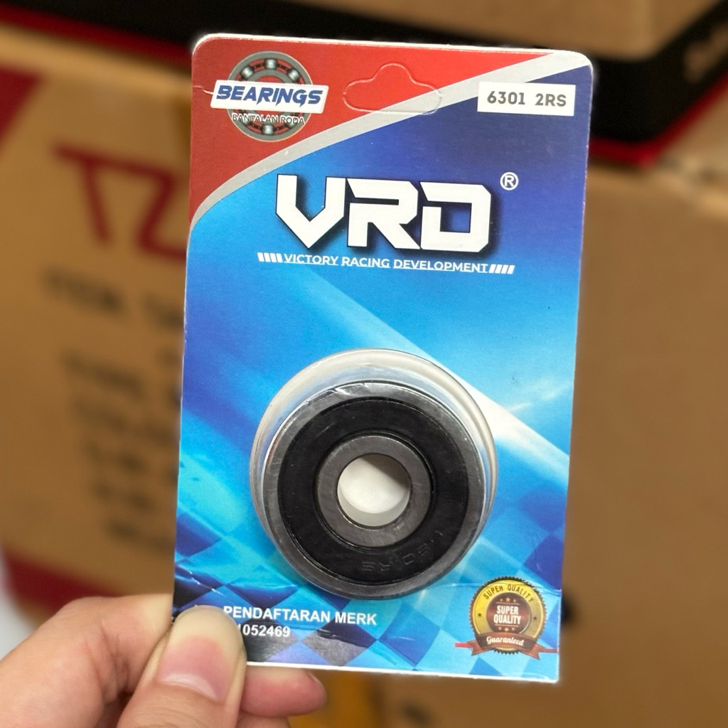 แบริ่งทะเลสาบ 6301 2RS ยี่ห้อ VRD / Laher 6301 2RS