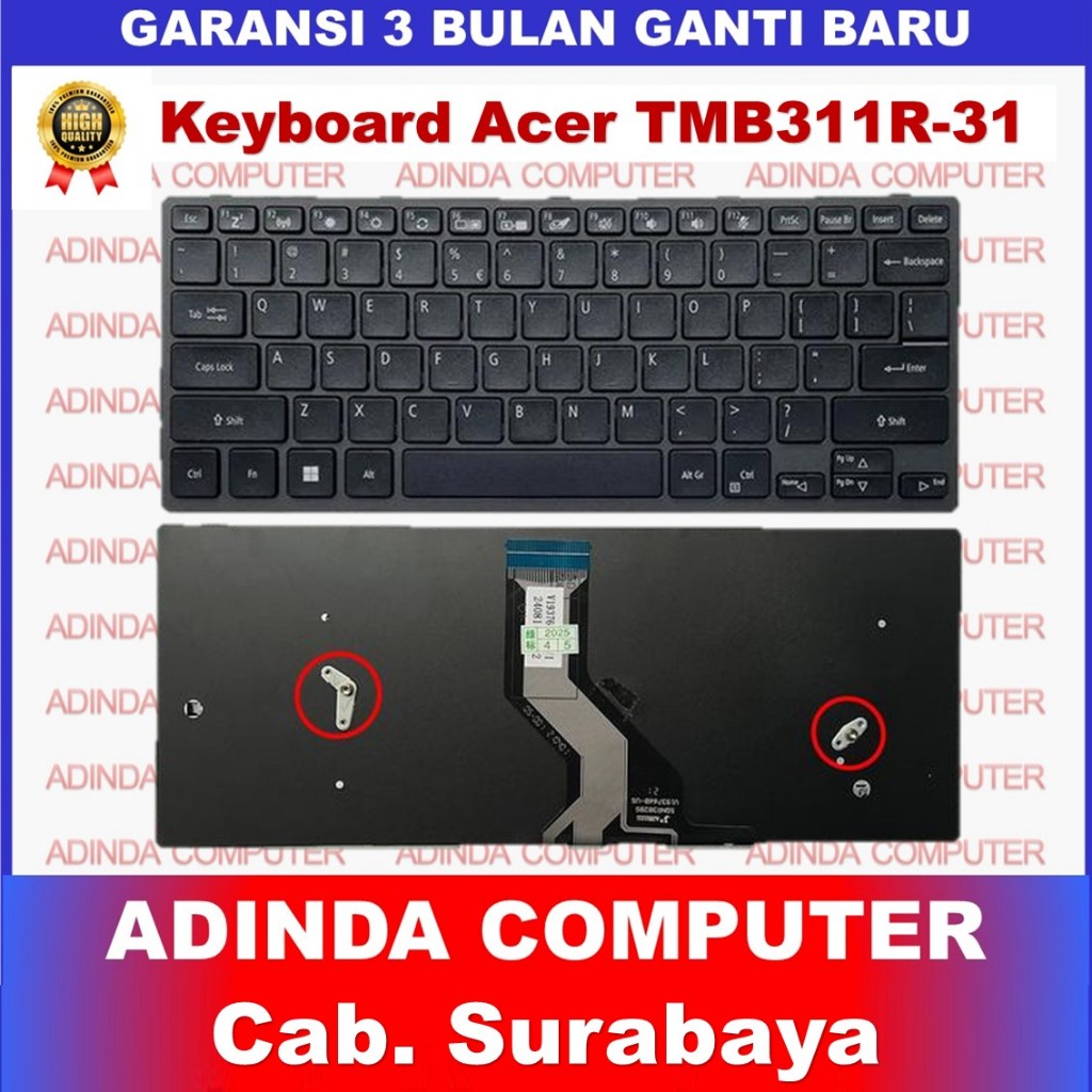 คีย์บอร์ด Acer Travelmate Spin B3 B311r-31 B311rn-31 TMB311 31 TMB311r-31 n20h1