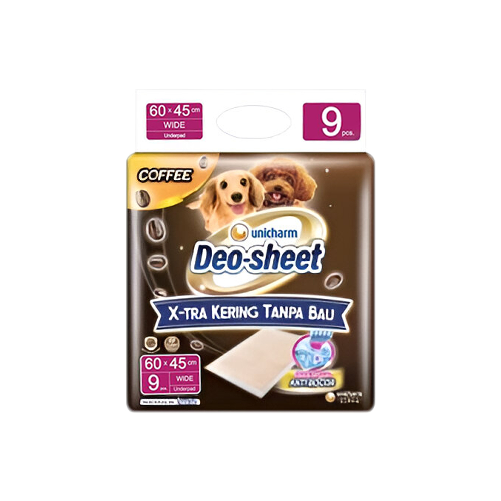 Unicharm Deo Sheet Wide W9 Coffee / Dog Underpad