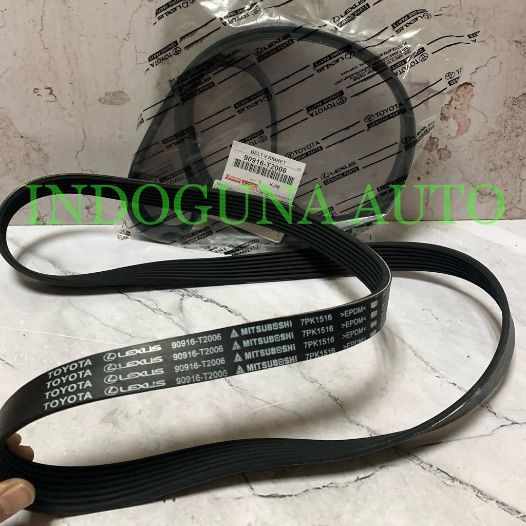 VAN BELT, FAN BELT INNOVA - HILUX - FORTUNER DIESEL 2016 OFF 7pk1516