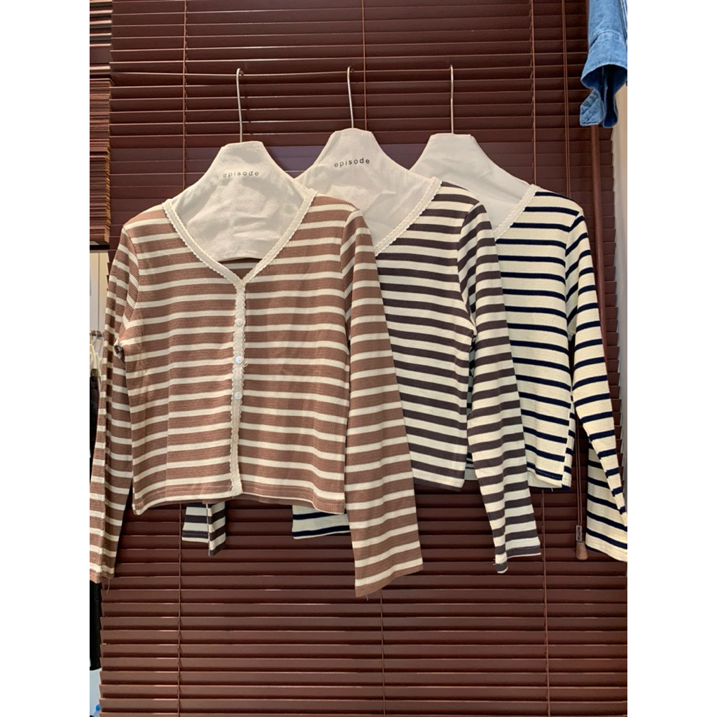 STRIPE CARDIGAN (12671)