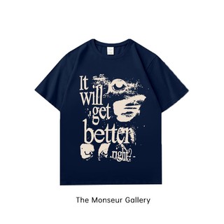The Monseur Gallery  Kaos Wanita Oversize Hip Hop Retro Graffiti Letters Style baju atasan wanita terbaru | Kaos baju Wanita Navy Blue
