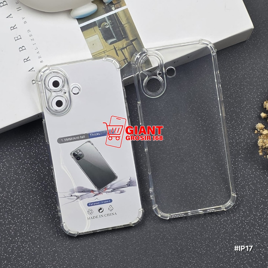 IPhone 17 iPhone 17 Air iPhone 17 Pro iPhone 17 Pro Max Case Airbag Clear Case Bening iPhone 17 iPho