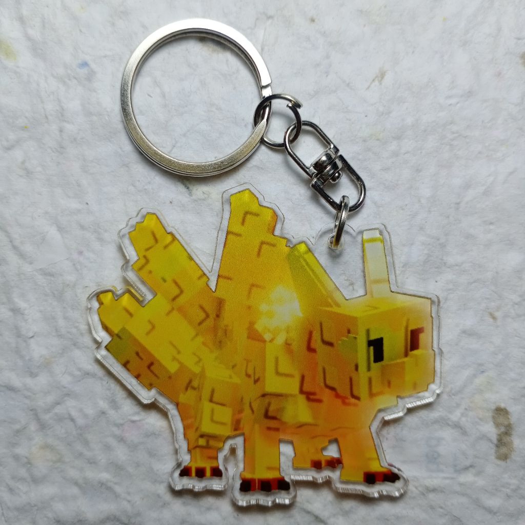 พวงกุญแจ GUNGAN GOLDEN KITSUNE Grow A Garden พวงกุญแจ Kitsune สีทอง