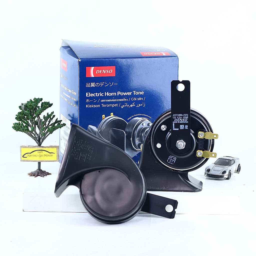 Denso 6930 12 โวลต์ Double Socket Pin Terminal 2 High & Low Tone Fan Fare Horn