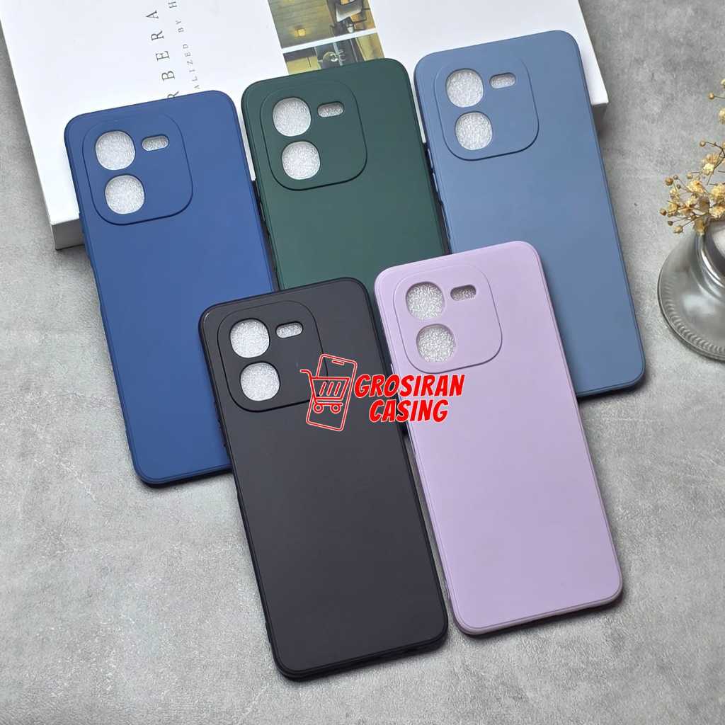 Macaron Square Liquid Case Iqoo 13 Iqoo Z9 Iqoo Z9X