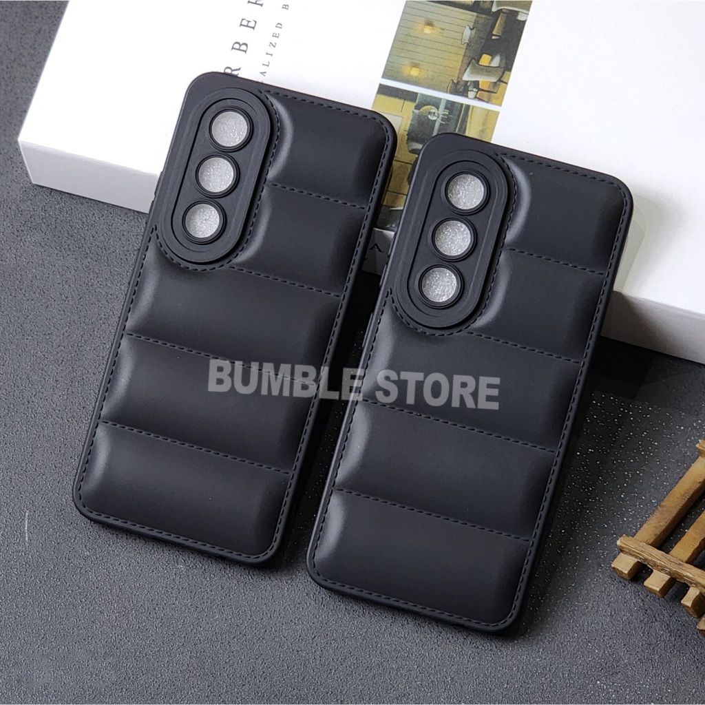 Case Itel S25 Itel S25 Ultra Itel S23 Plus Case 3D Jacket Design / Case Macaron Black Motif Pillow I