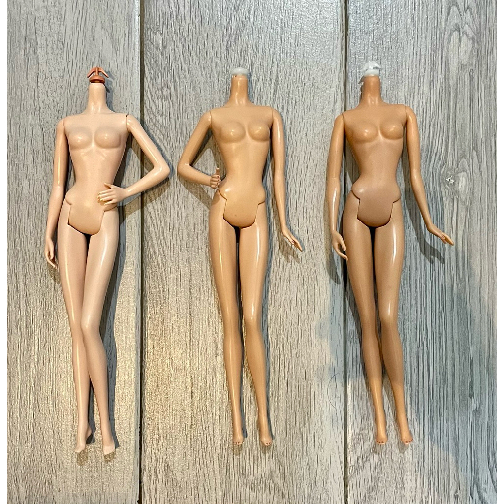 Barbie Skin Tone White Neutral Tan Skin Body / READ DESCRIPTION
