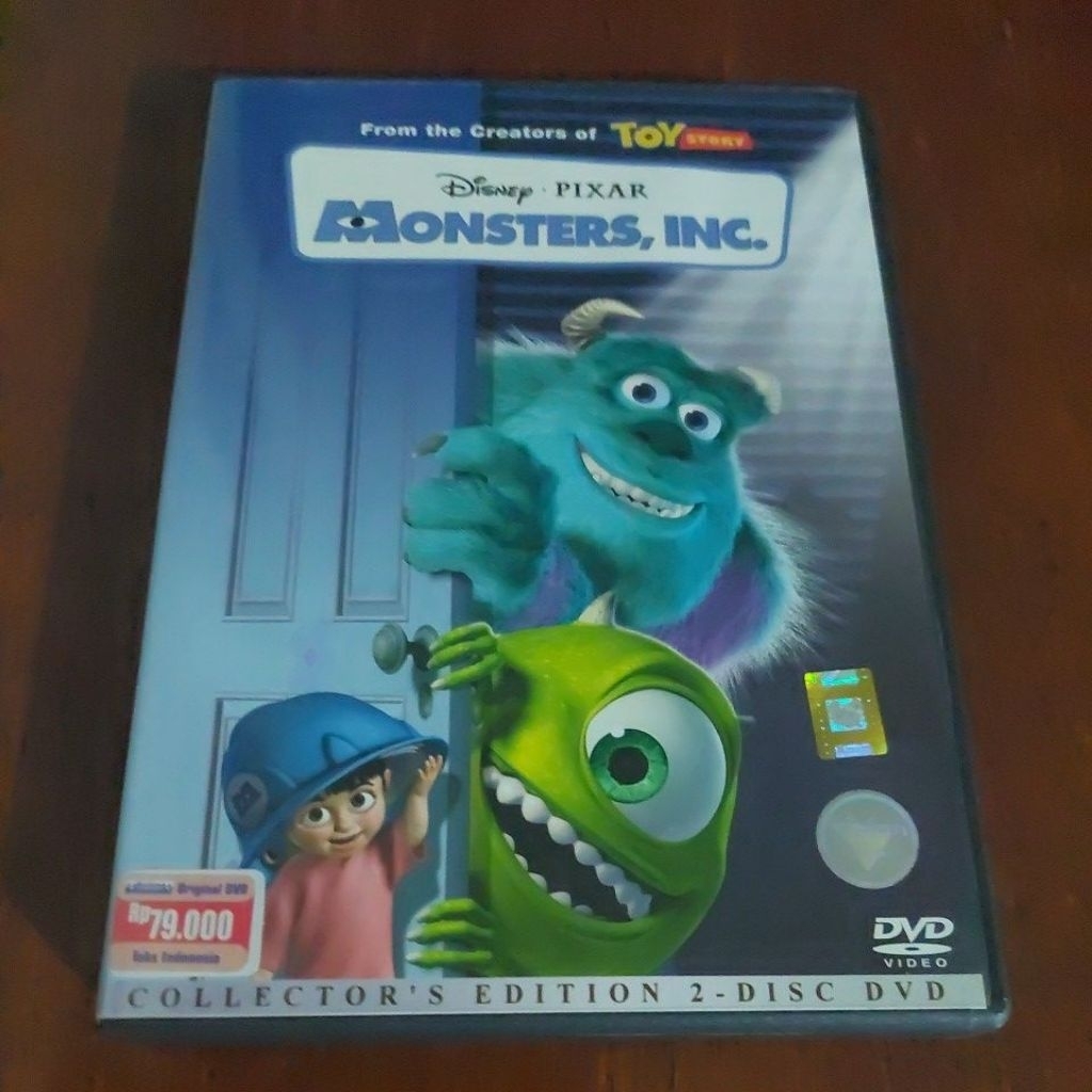 ( DVD ORIGINAL COLLECTORS EDITION 2 DISC ) " MONSTERS, INC " ดิสนีย์ พิกซาร์