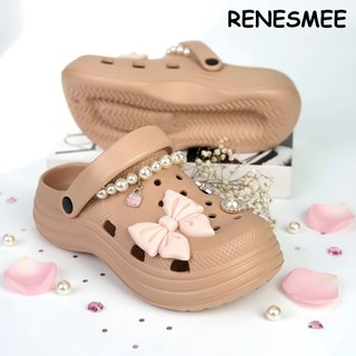 Renesmee Sandal Baim Wanita Korea Sandal Fuji Bahan EVA Anti Slip Sandal Kodok Sepatu Wegdes