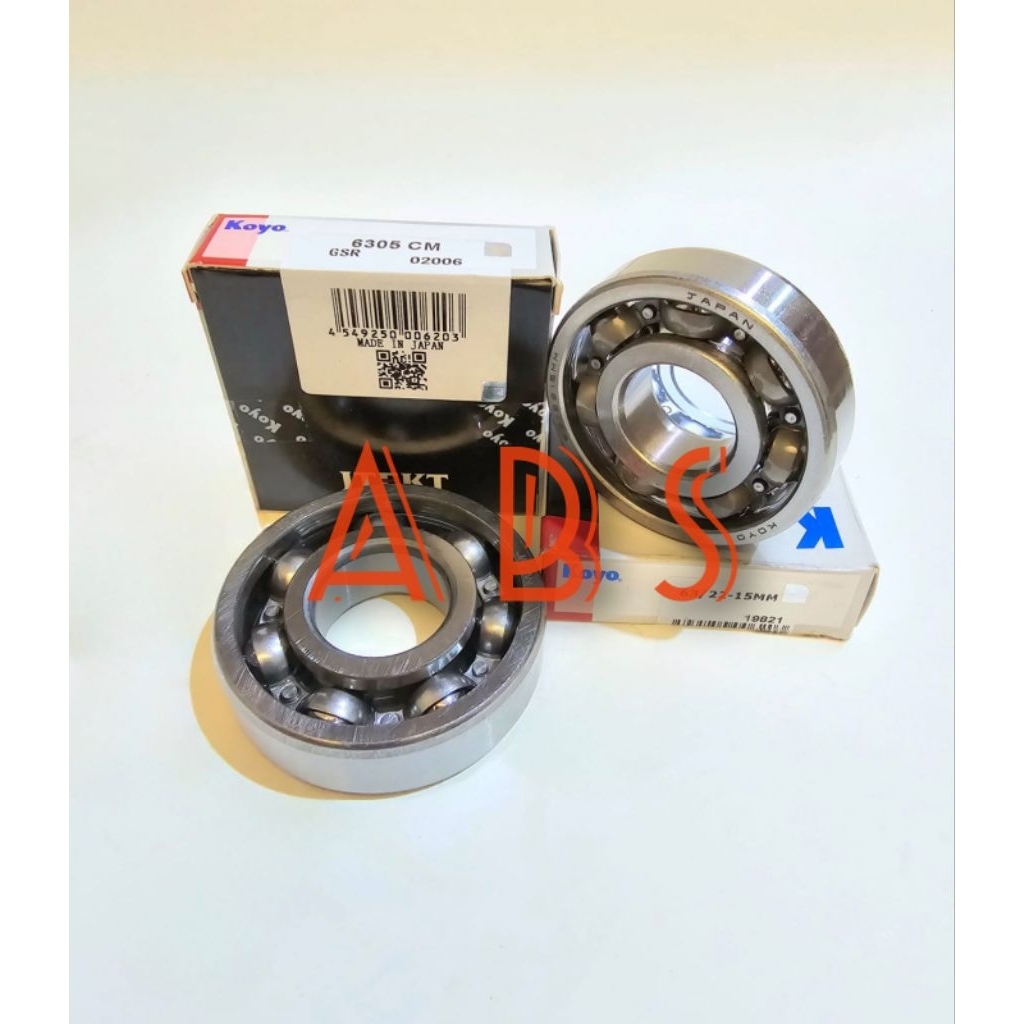 BEARING SET 6305 CM KOYO - 63/22 15MM KOYO KRUK AS SET YAMAHA MIO