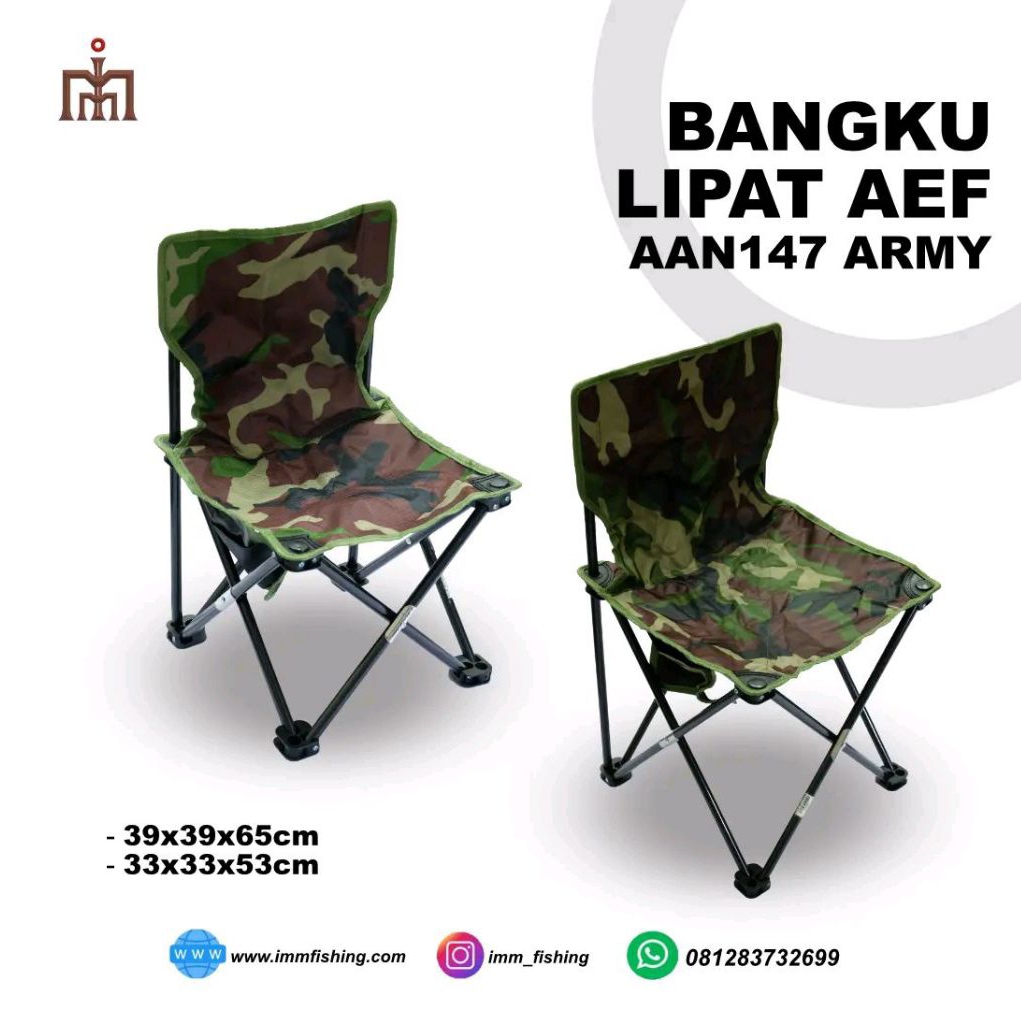 AEF AN147 ARMY FOLDING STOOLS