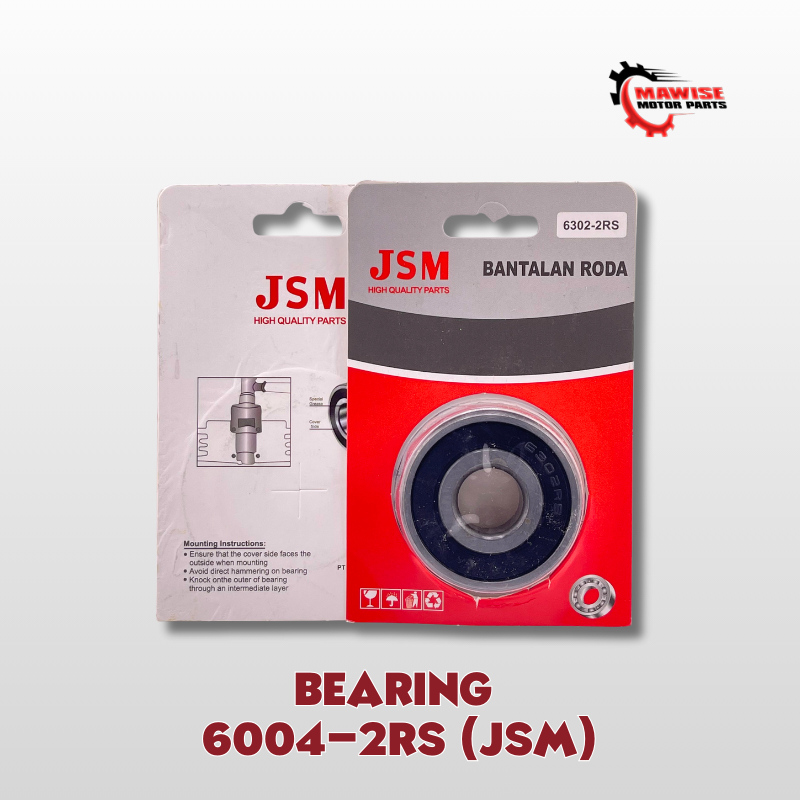 BEARING 6004 2RS JSM [RETAIL] - BEARING LAKER LAHER JSM 6004-2RS