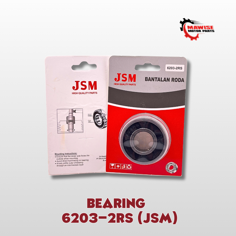 การแบก 6203 2RS JSM [RETAIL] - แบร์ริ่ง LAKER JSM 6203-2RS