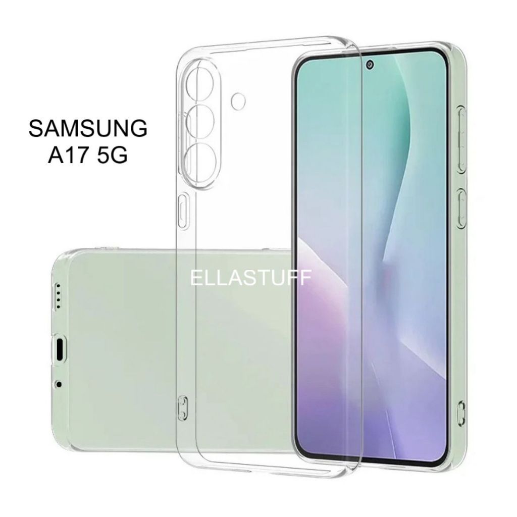 EllaStuff Case SAMSUNG A17 5G Softcase CLEAR HD Casing SAMSUNG A17 5G