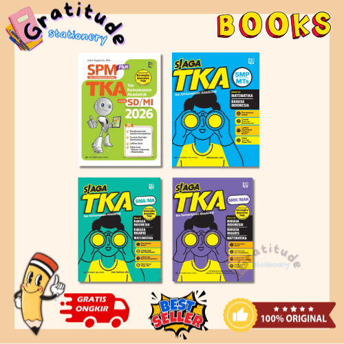 (ต้นฉบับ) หนังสือ TKA RALANGGA: SPM PLUS TKA & US SD/MI 2026 หนังสือ SIAGA TKA SMP, SMA, SMK