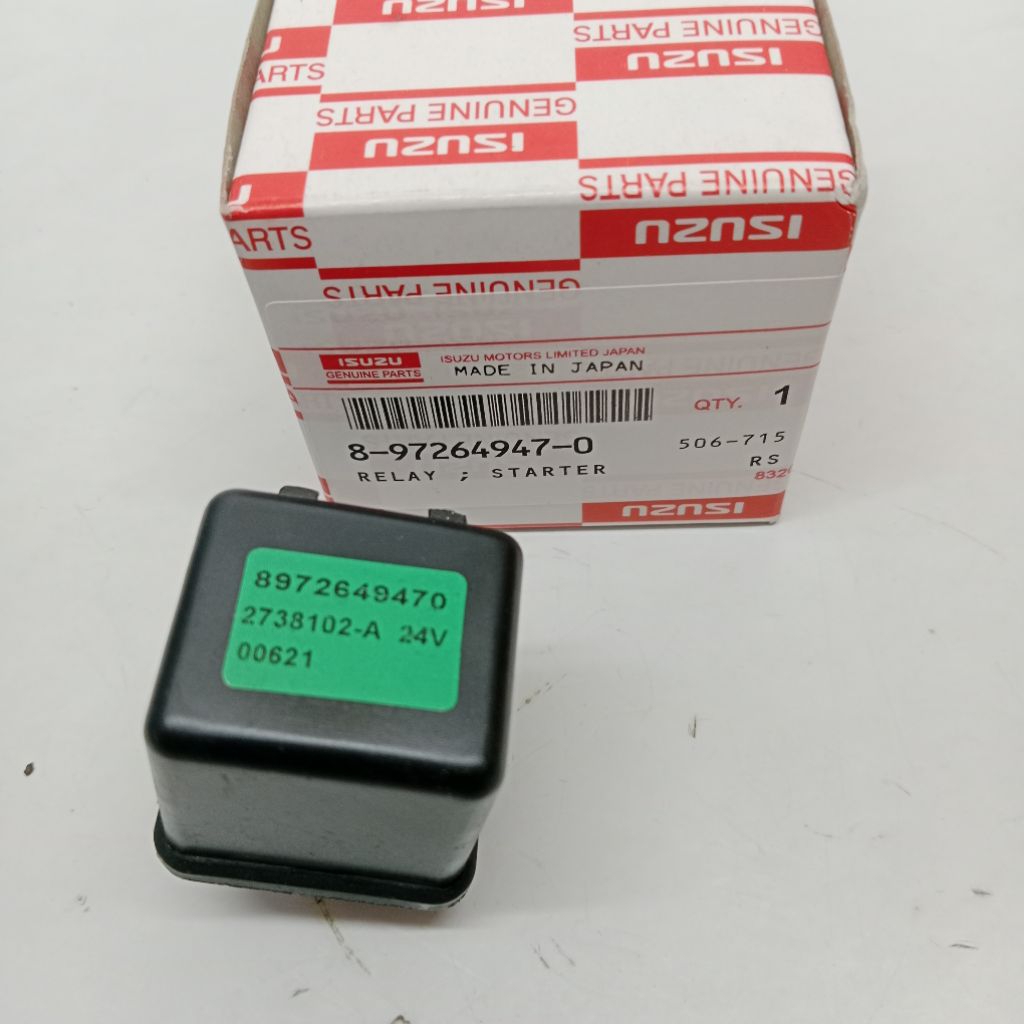 24V STARTER RELLAY 4 ขา ISUZU ELF NKR NMR 71 NLR 85 NMR 81 GIGA FRR FTR ต้นฉบับ